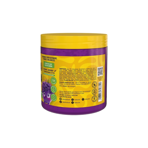 Kit Cheirinho de Açaí com Creme para Pentear e Gelatina #todecacho Kids - Imagem 5