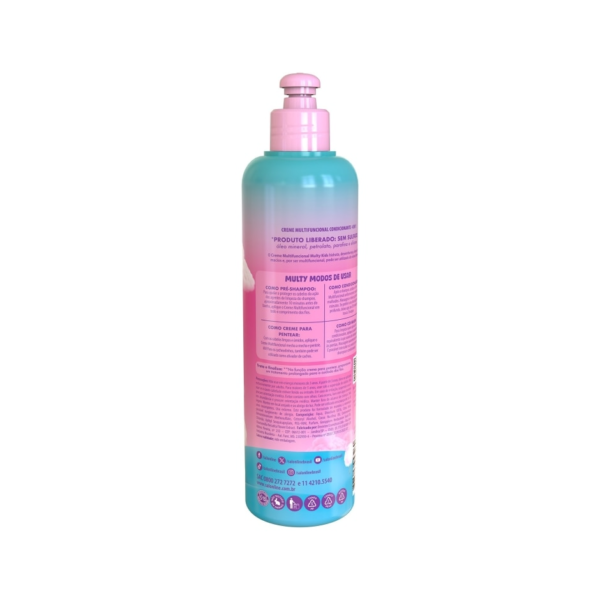 Kit SOS Cachos Hidratação com Shampoo + Condicionador e Creme Multy Kids
