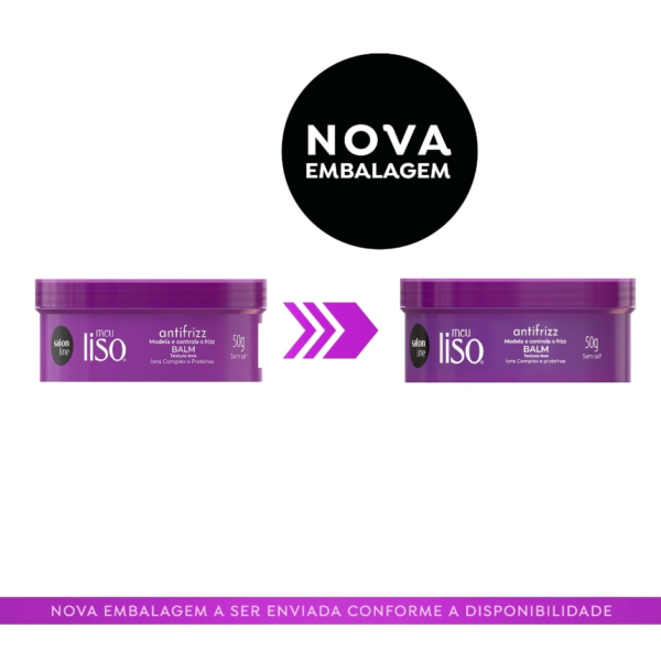 Balm Meu Liso Antifrizz 50g - Imagem 2